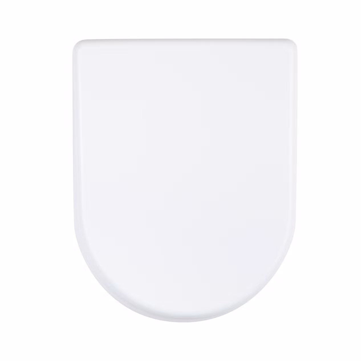 Heat Stable Easy Mould PVC Plastic Chrome Hinges Soft Toilet Seats for Guest Bathroom