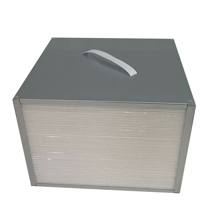 Enthalpy Total Heat Crossflow Plate Fine Recovery Air to Air Heat Exchange Core