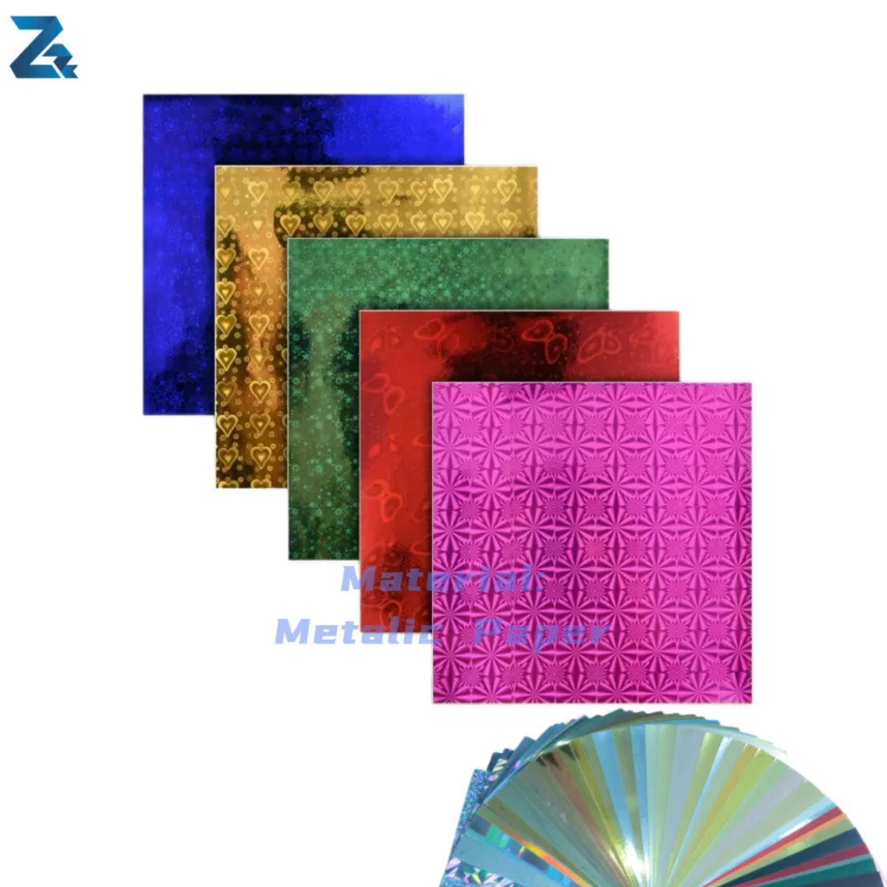 High Reflectivity Long Lifespan Customizable Metallic Coated Paper for Watch Packaging Boxes