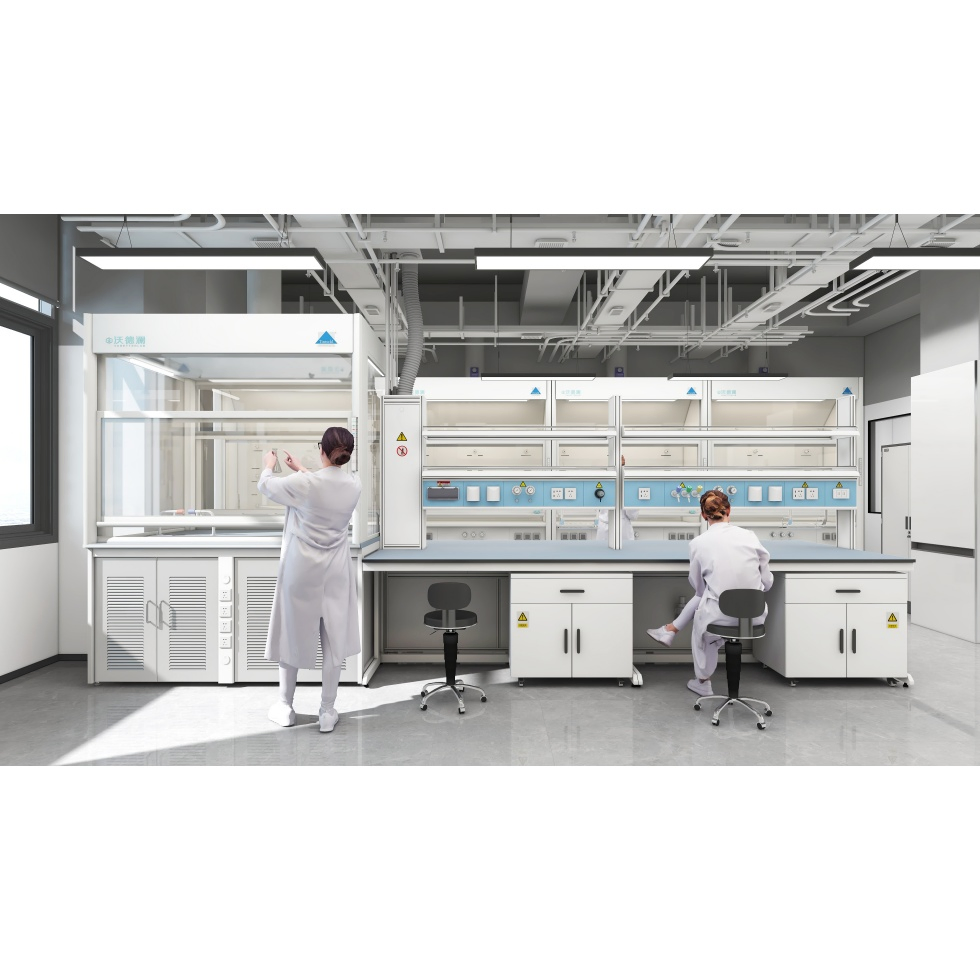 Uniform Exhaust Factory Price Us Standards Clear Visibility All-Steel Lab Fume Hood