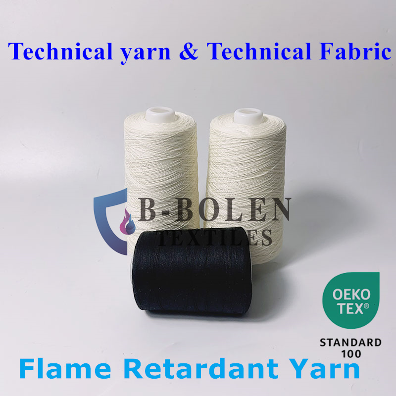 Flame Retardant Dyed Meta-Aramid Fiber Yarn Aramid Fr Viscose Blended Yarn