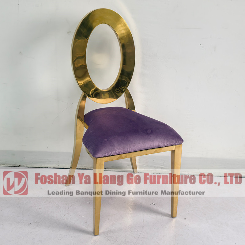 Middle East Wholesale Cheap Hotel Banquet Furniture Stacking Dining Stainless Steel Wedding Chair