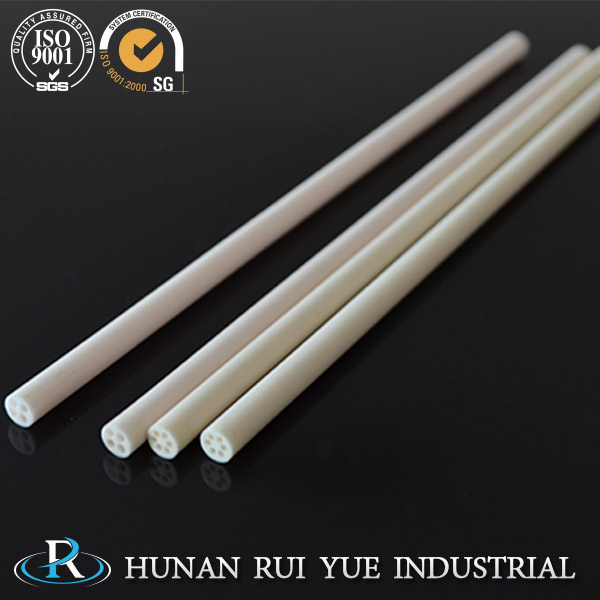 Alumina Ceramic Tube 99% Al2O3 Multihole Filter Tube