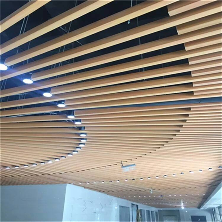 Metal Modern Office Decoration False Aluminum U Baffle Ceiling for Commercial Building