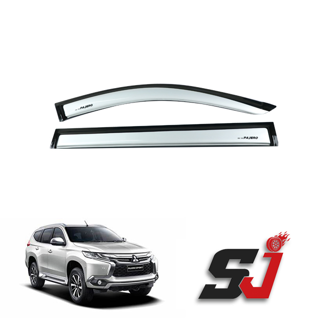 Factory Wholesale Price Auto Accessories PMMA PS Weather Shield Window Rain Sun Visor Wind Deflector for Mitsubishi Pajero Montero