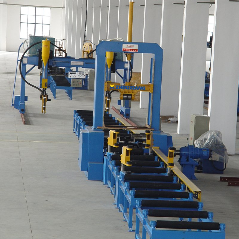 Steel Structure Assembly Steel Beam Assembling H Beam Assembly Machine