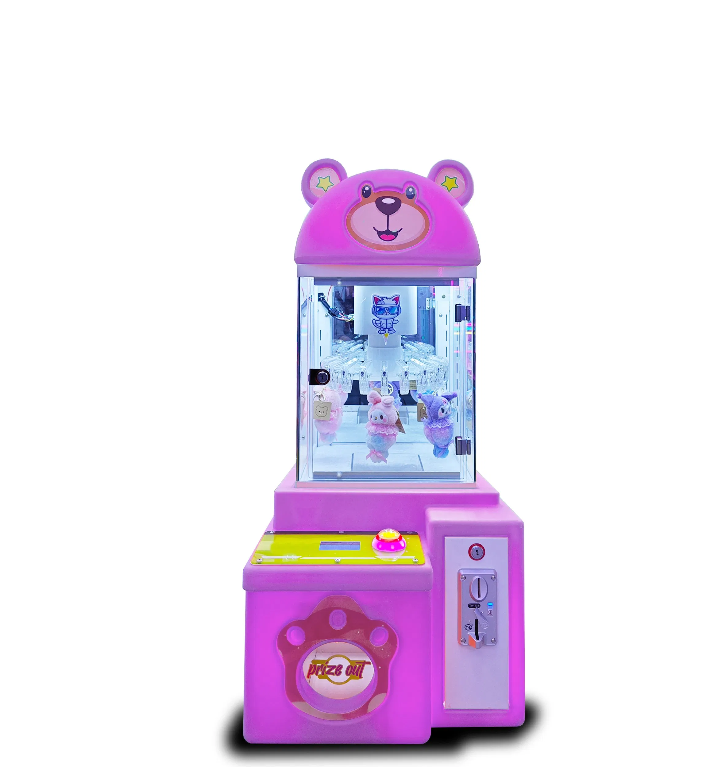 Coin Operated Prize Game Machine Arcade Toy Vending Clamp Game Machine