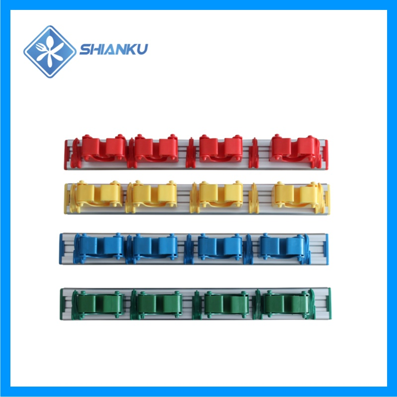 Shianku Food Grade Wall Bracket Plastic Cleaning Tools Hanger