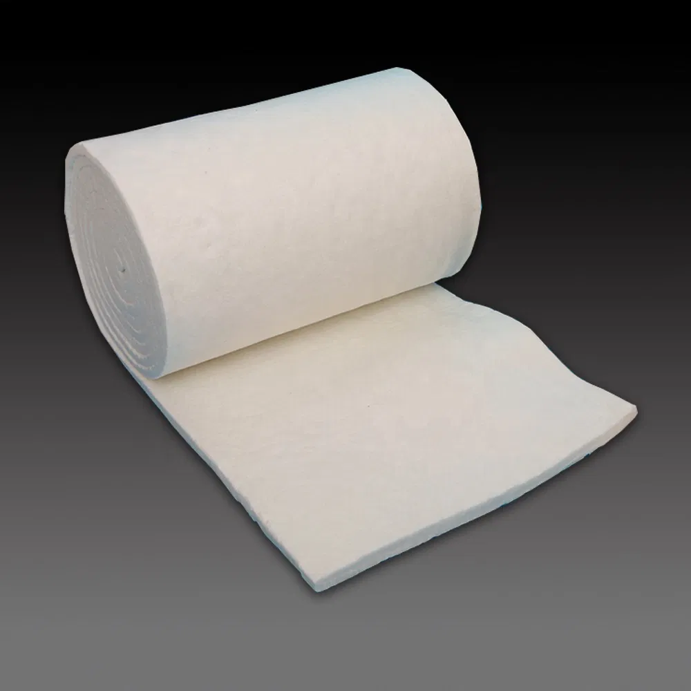 Professional Refractory Water Proof Insulation Fireproof Wool Aluminum Silicate Ceramic Fibre Blanket for Heating Furnace 1400c Heat Insulation Blanket