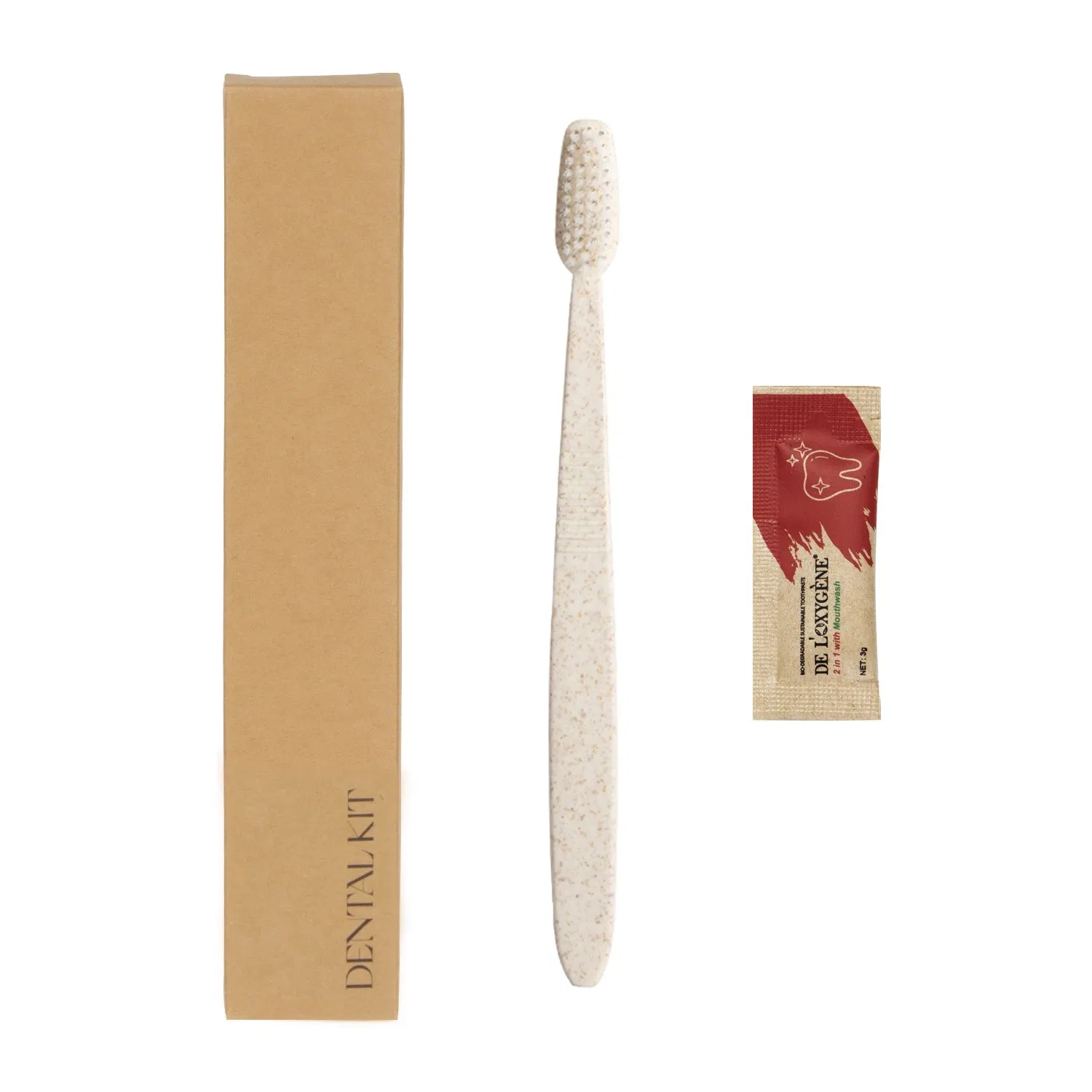 Dental Kit Cheap Hotel Disposable Toothbrush with Toothpaste Travel Airline Toothbrush