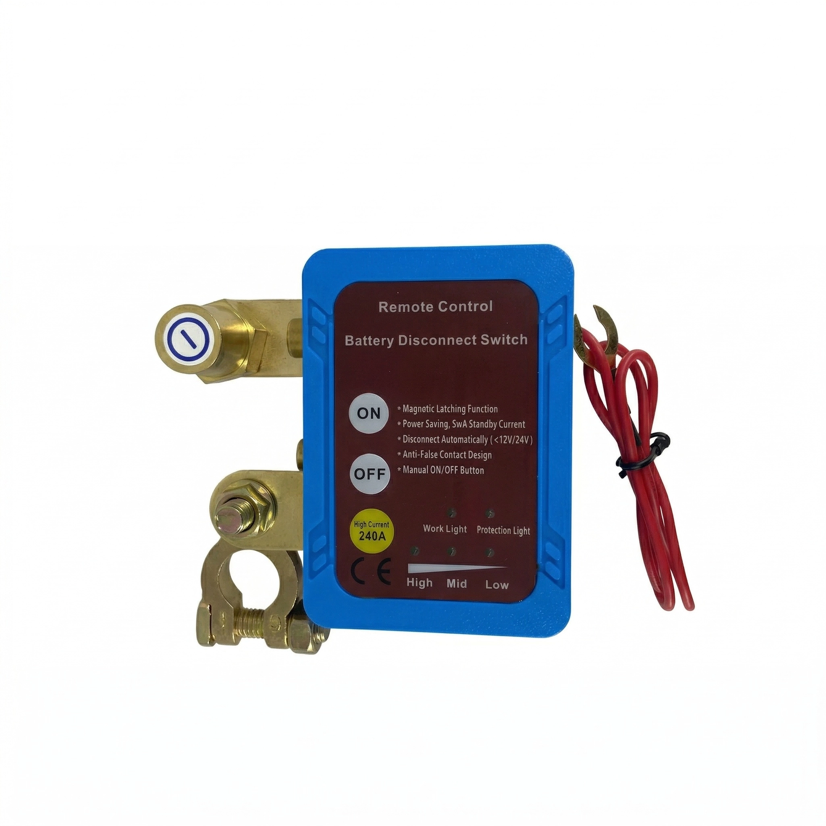200A Heavy Duty Battery Disconnect Switch Shut off Cutoff Switch Manual Continuous Duty Power Isolator for Industrial & Fleet Vehicles