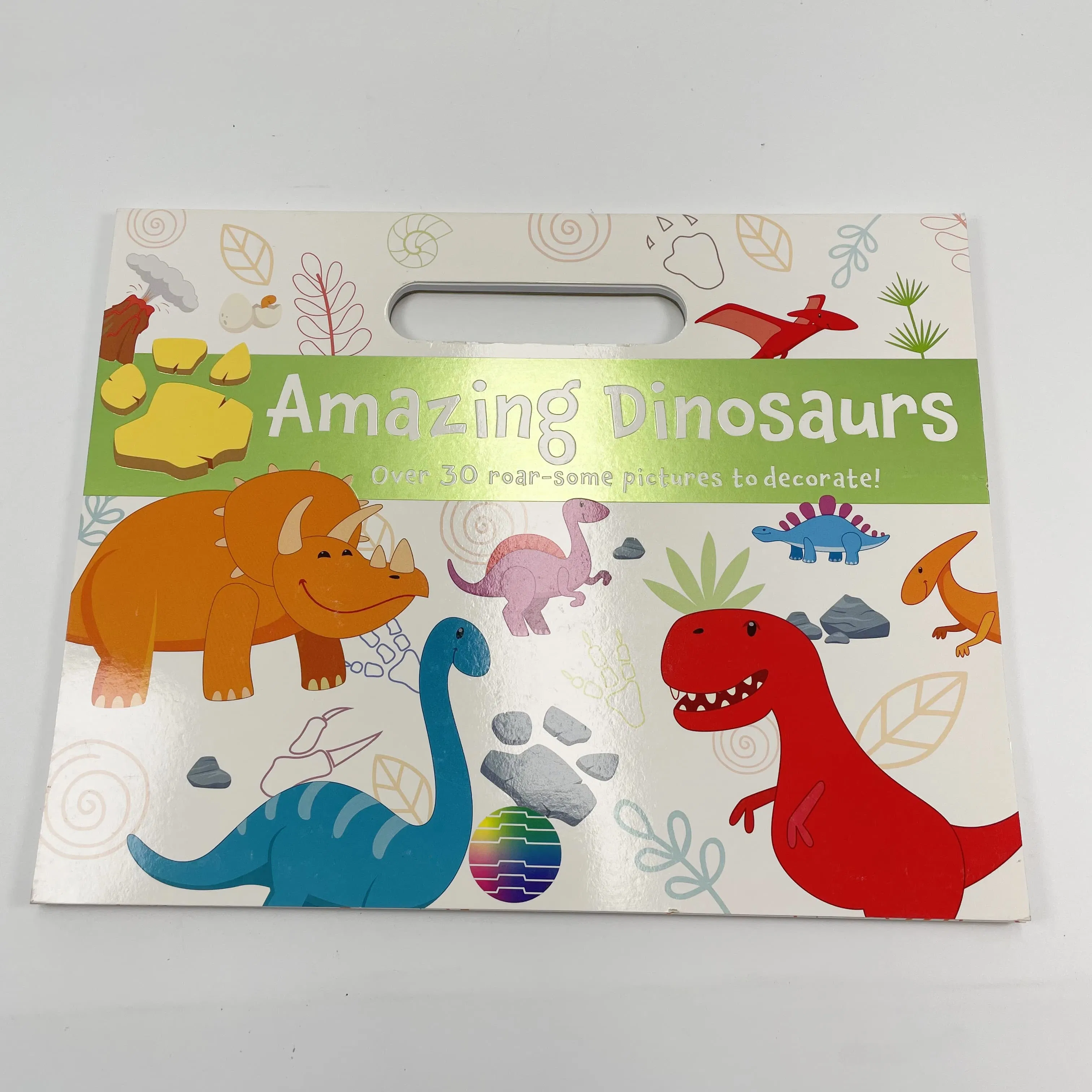 Wholesale Children's Coloring and Drawing Book with Handle Printing