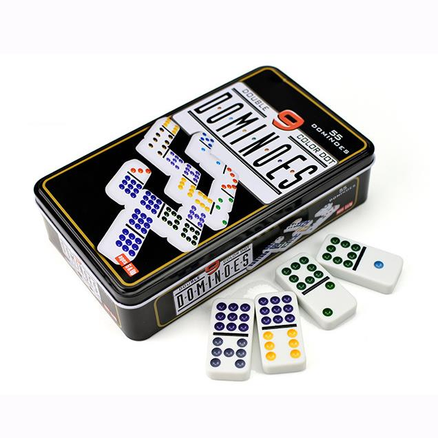 Early Educational Toys Building Puzzle, Double Children Math Playing Set Domino Blocks