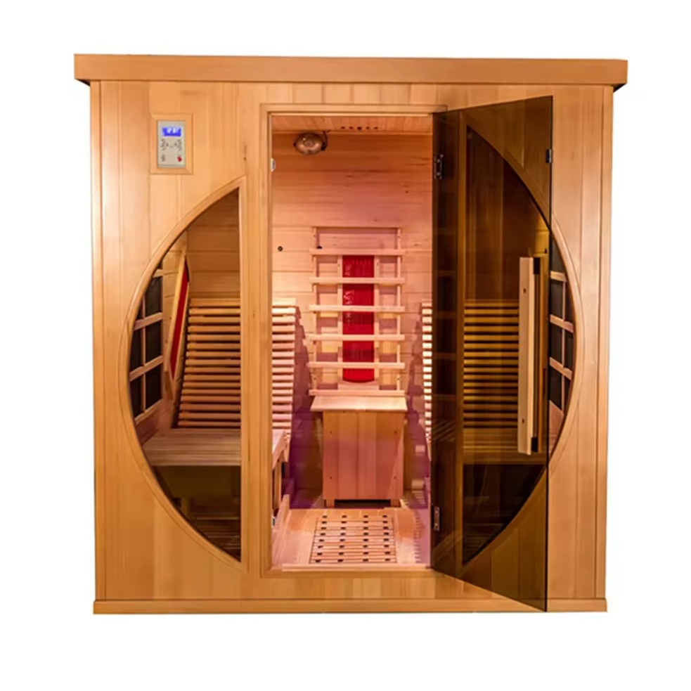 Luxurious Far Infrared Sauna Room for Two with Recliners
