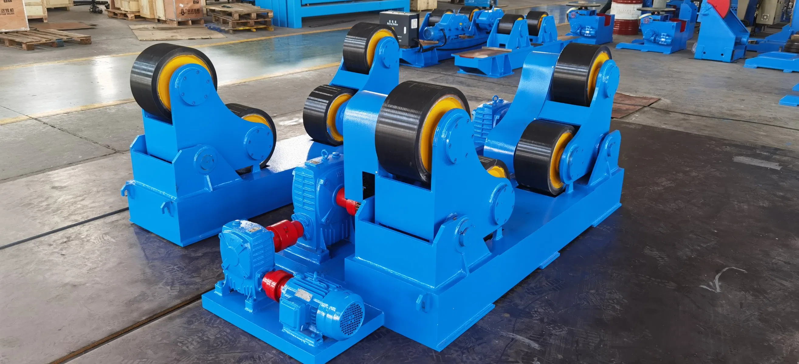 Chinese Best Price Screw Adjustable Welding Rotator Manufacturers