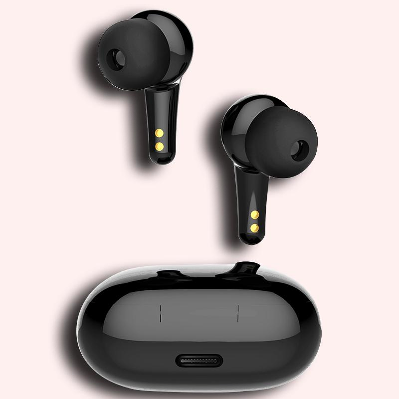 Geceninov 2021 Mini Wireless Bluetooth Headphones with Newly LED Display