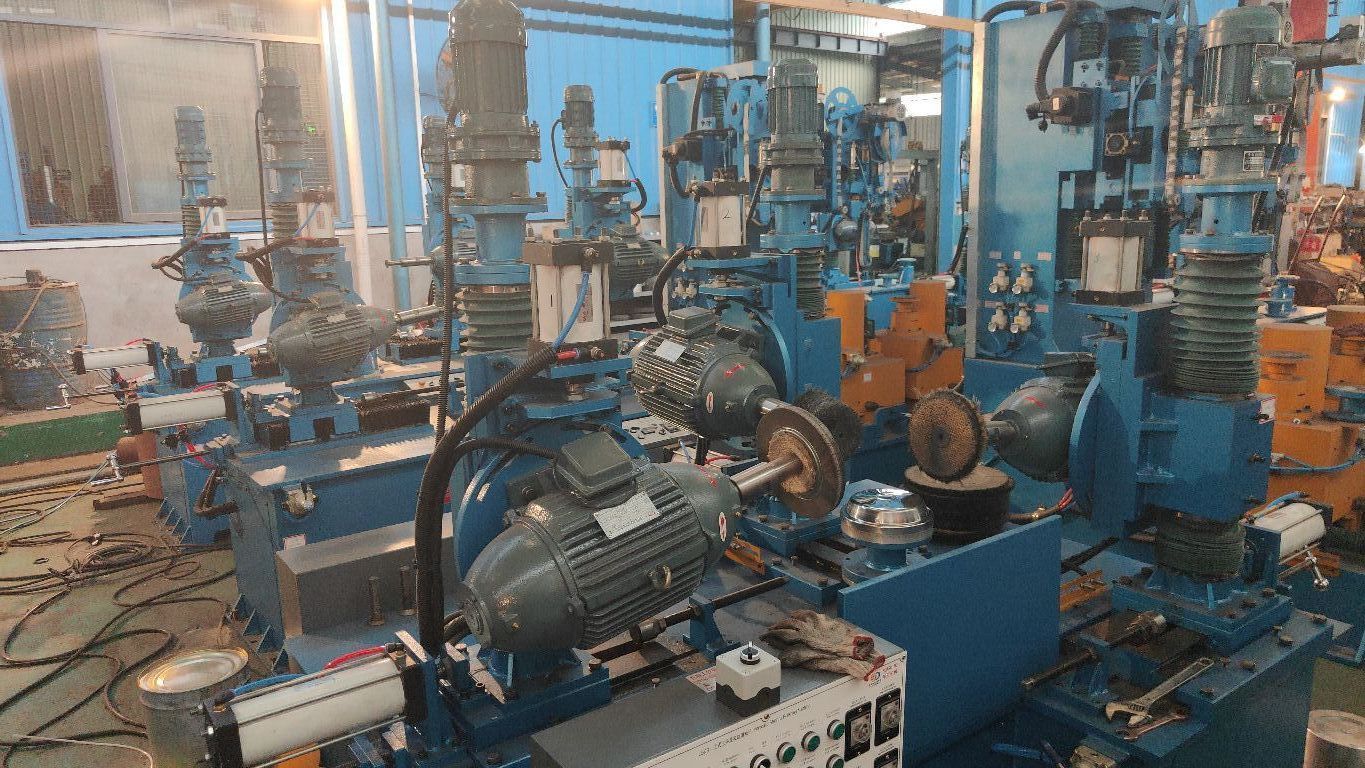 Vertical 3 Station Polishing Machine