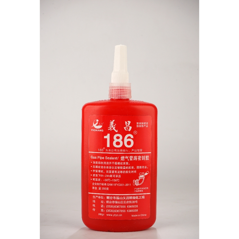 Yichang Rapid Bond Red Extreme Heat Metal Thread Liquid PTFE