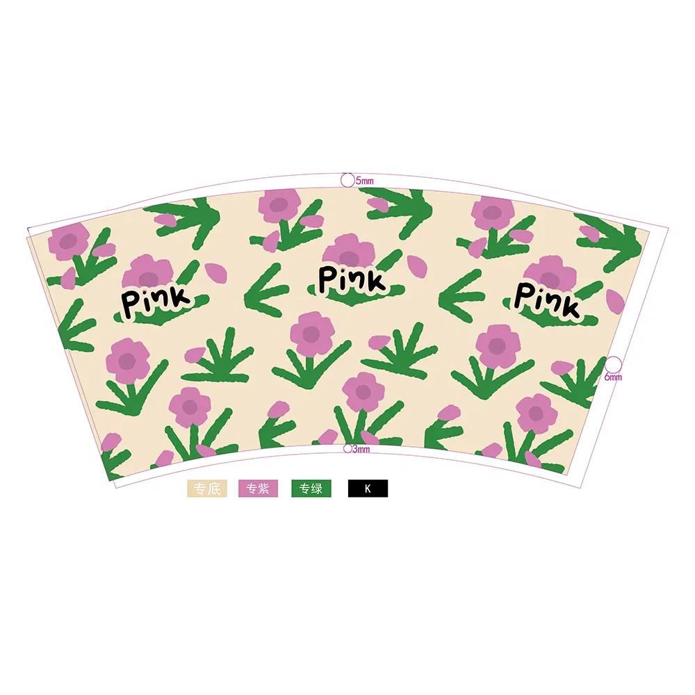 High Quality Factory Price Custom Design Flexography PE Coated Paper Cup Fan for Paper Cup Machine
