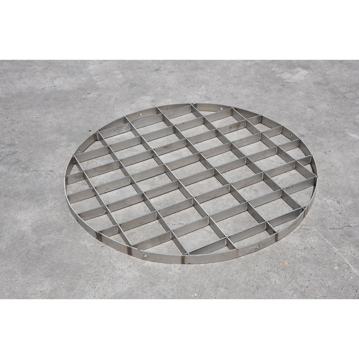 SS304 316L 205 Duplex Square Openings Column Support Grids