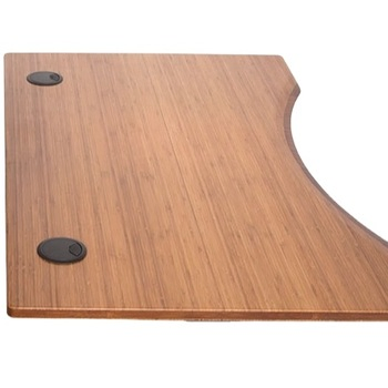 Customized Bamboo Writing Office Table Bamboo Table Top Lift Adjustable Desk Top with a Desk Hole Table Top
