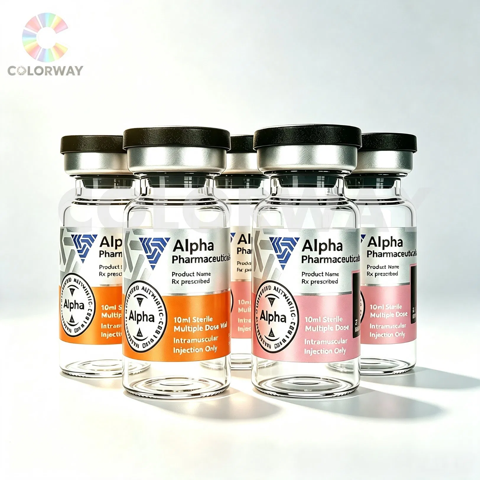 2ml Vial Injection Holographic Laser Hologram Label