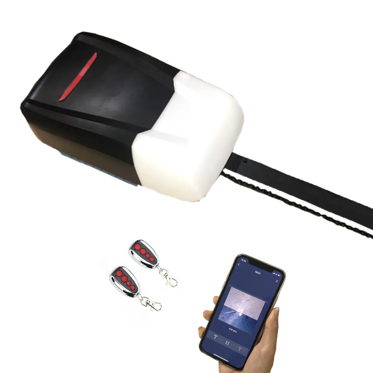 Smart WiFi Controlled 800n 1000n 1200n Garage Door Opener for Secitonal and Tilt up Garage Doors
