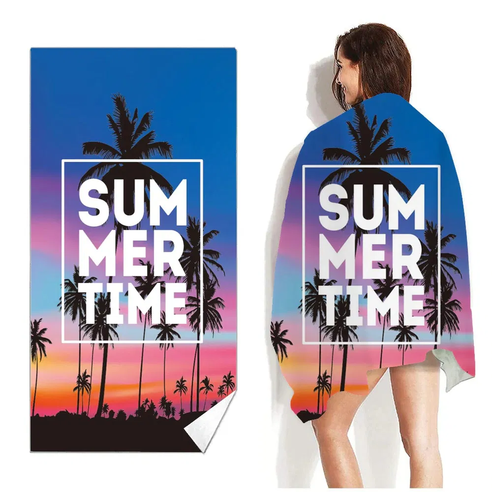 Microfiber Beach Towels Oversize Quick Dry Towel Travel Beach Towel for Swimming Pool, Sand Free Towel Extra Large 100X180cm for Kids Adult, Compact Lightweight