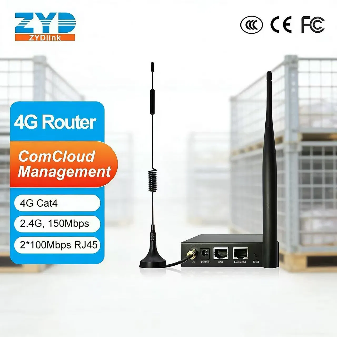 Industrial 4G Router Supports VPN for Secure Data Transmission in Factories