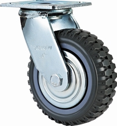 Heavy Duty PU with Tyre Veins Casters
