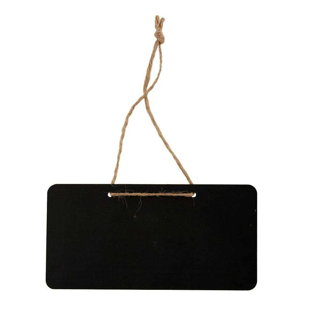 Mini Wooden Chalkboard Wholesale Wooden Hanging Message Board for Wedding