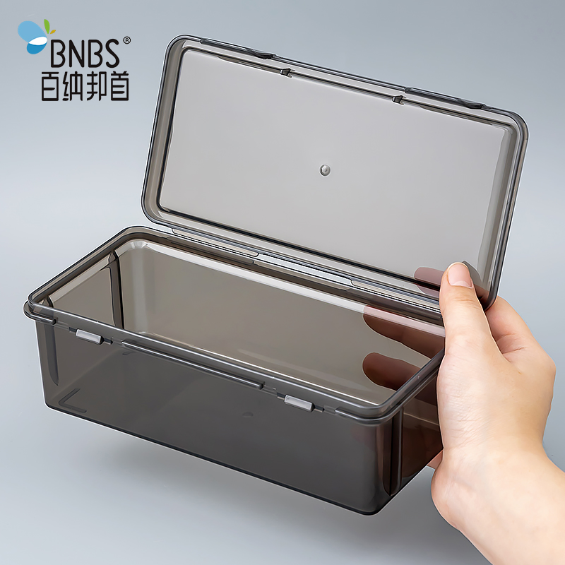 Versatile Storage Organizer Stackable Storage Container Plastic Transparent Box