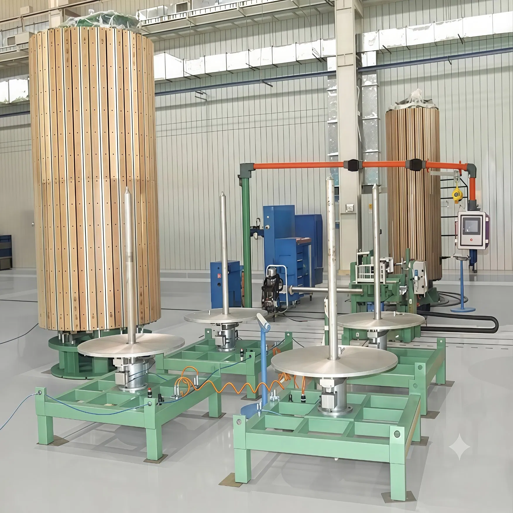 Vertical Transformer Winding Equipment for Power Transformer Manufacturing