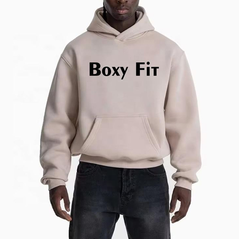 Wholesale Custom Streetwear Oversized Cotton Designer Pullover Essentials Hoodie Men