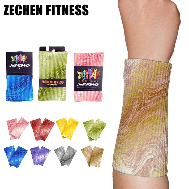 2025 Custom Printing Crossfit Wrist Sweatband Sweat Wristband for Cross-Training