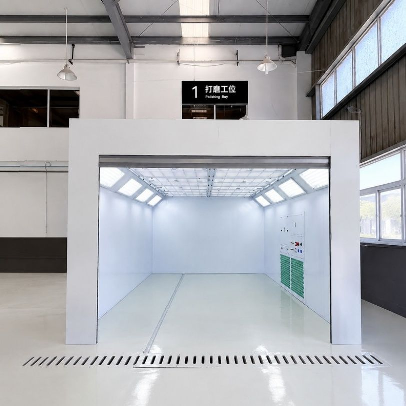 Zonben Aluminum Repair Sanding Station Compact Affordable Dust Extraction Preparation Booth for Metal Surface Preparation