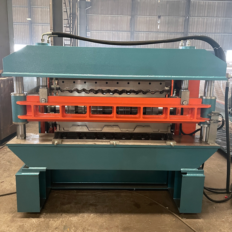 New Design Roof Sheet and Deck Floor Double Layer Roll Forming Machine