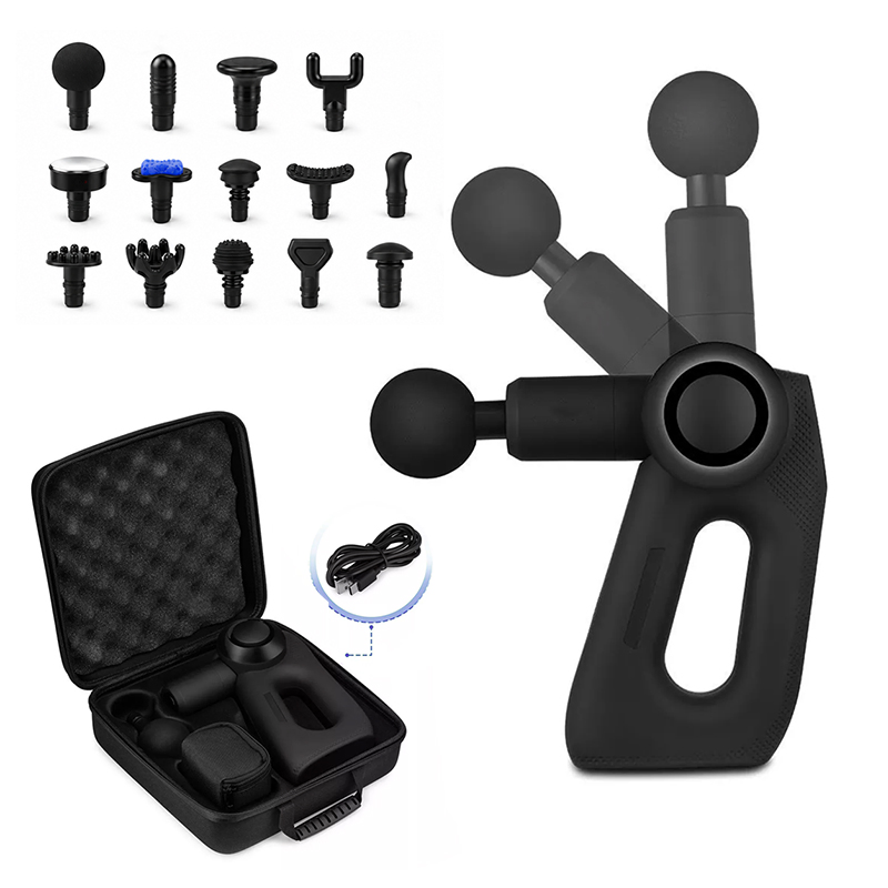 Professional Multi-Angle Percussion Massager for Muscle Relaxing Portable Muscle Massage Gun