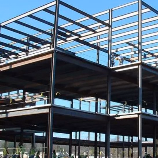 Earthquake Resistant Multi-Story Steel Structure Building Three-Dimensional Garage Warehouse