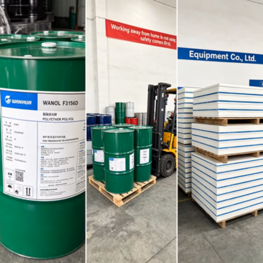3156 Polyether Polyol Clear Transparent Industrial Viscous Liquid