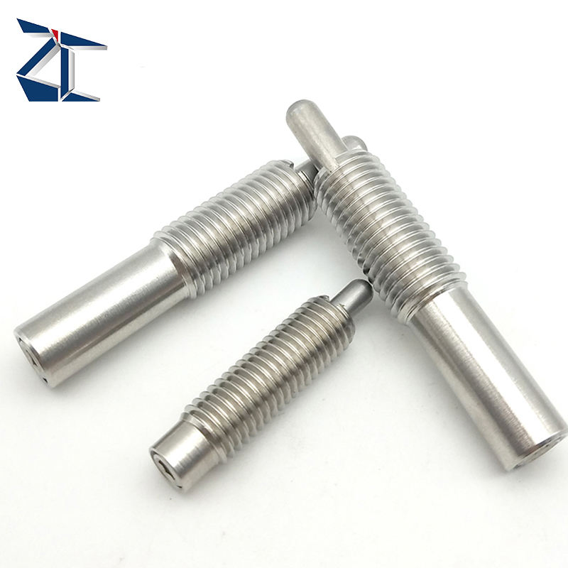 Zpjlsw Precision Stainless Steel Retractable Spring Loaded Plunger Detent Pin for Mold Locating