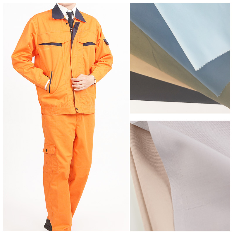 High-Quality Medical Workwear Fabric in Combed Cotton Twill