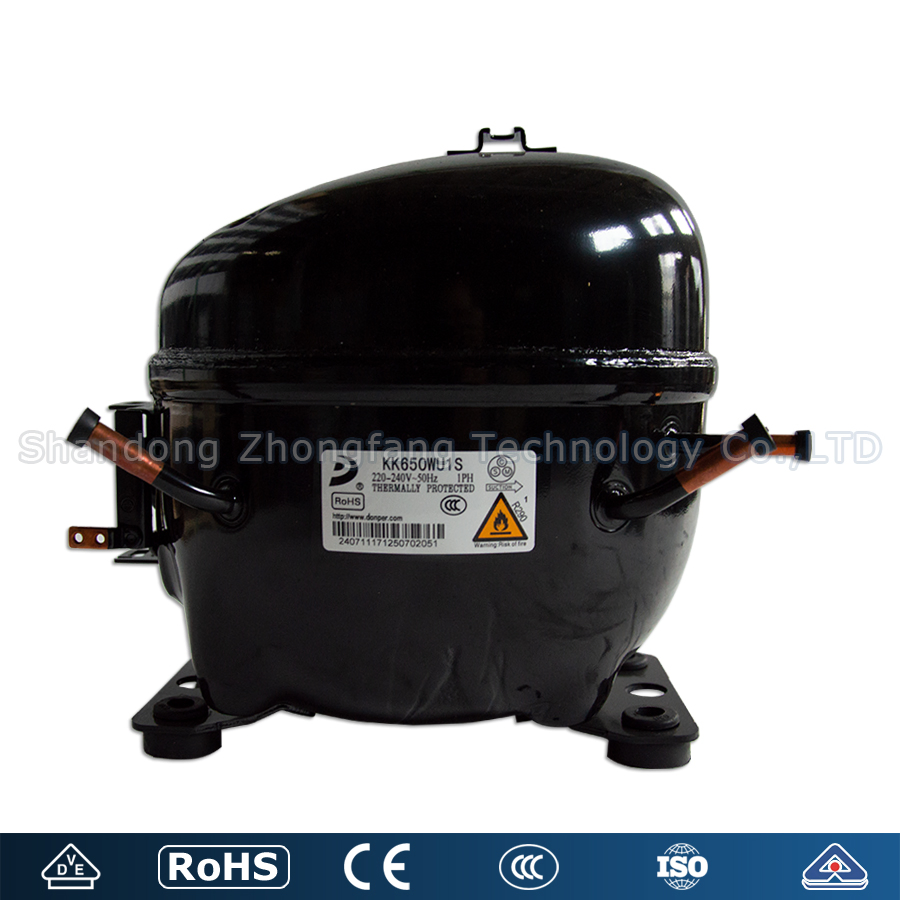 Donper High Efficiency Compressor Kk650wu1s R290 160-260V 50Hz 1/2HP L/Mbp for Refrigeration