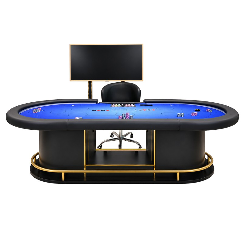 Stylish Immersive Poker Table Designed for Serious Players