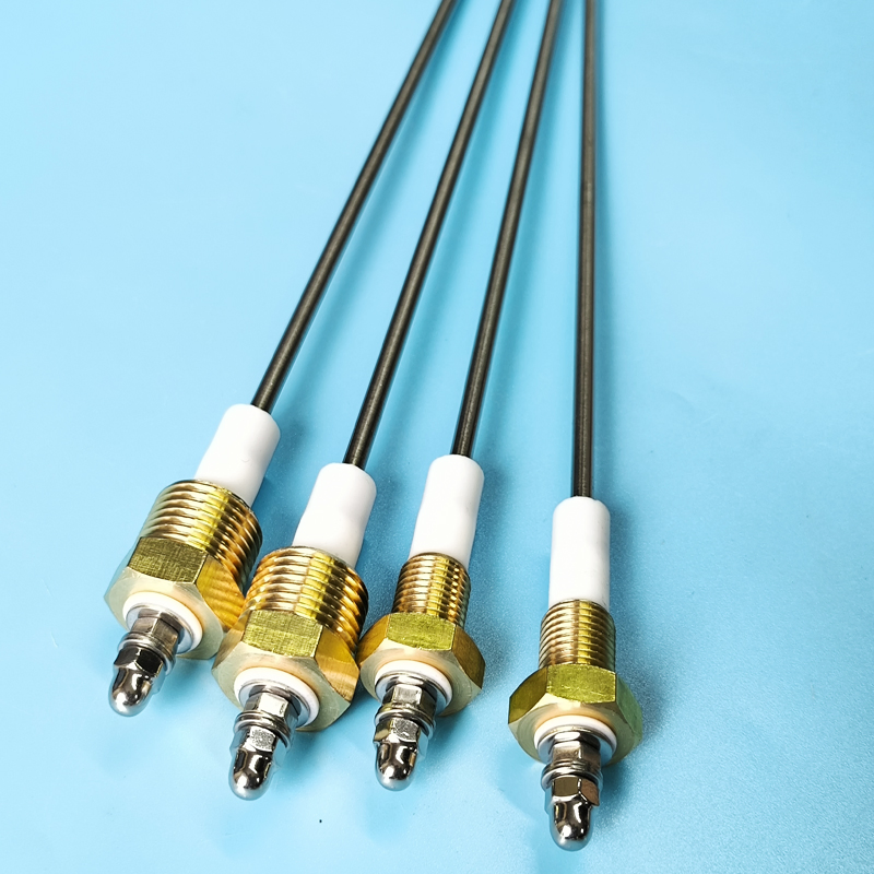 Insulated Industrial Stoves Spark Plug 99% Alumina Ceramic Gas Burner Ignition Electrode