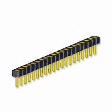1.778mm Pitch Custom Factory Board to Board Terminal Design Pin Header SIP Socket Connector