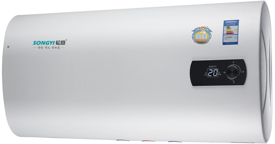 Robust and Durable Electric Water Heater with Enamel Coating Tank 1800W