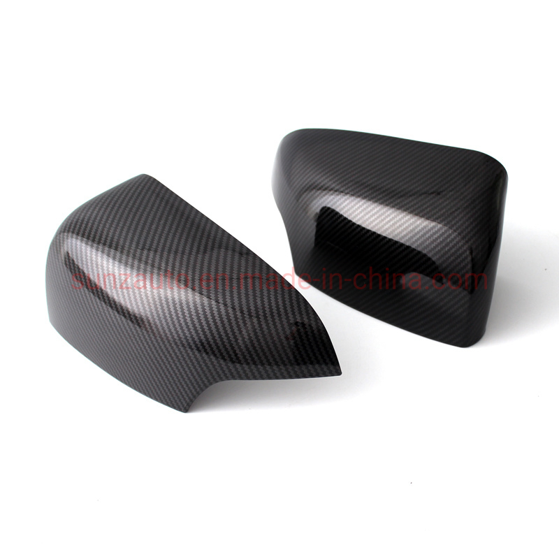 Ycsunz Pickup Accessories ABS Carbon Door Mirror Rim for 2012-2019 Rangert6 T7 T8 or Everest 2015