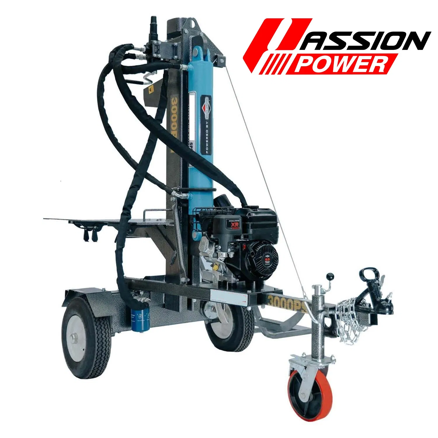 7HP Petrol Electric Start Engine Wood Processor Firewood Processor Log Splitter