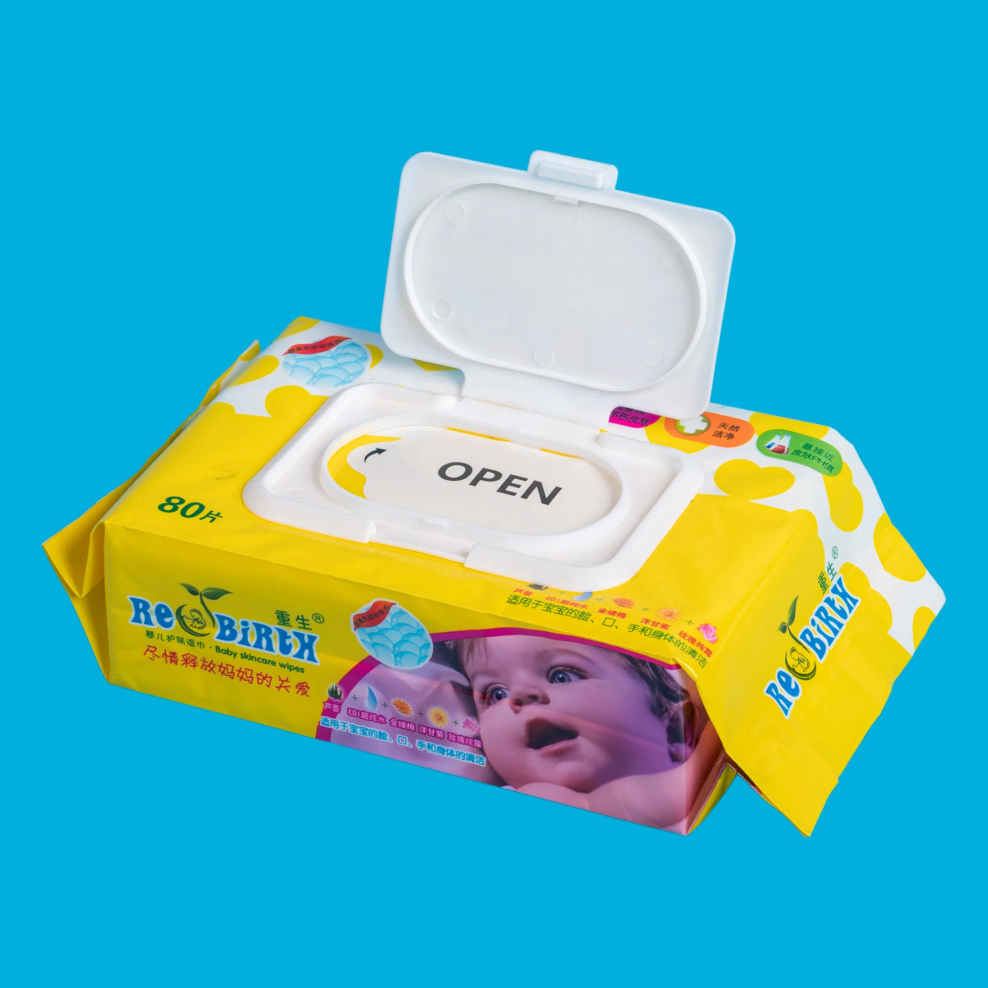 Eco-Friendly Baby Wet Wipes for Gentle Cleaning Convenient Use